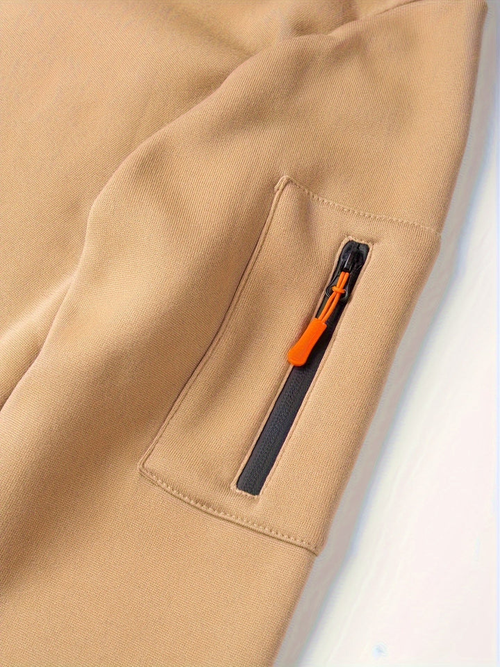 Men's zip-up hoodie