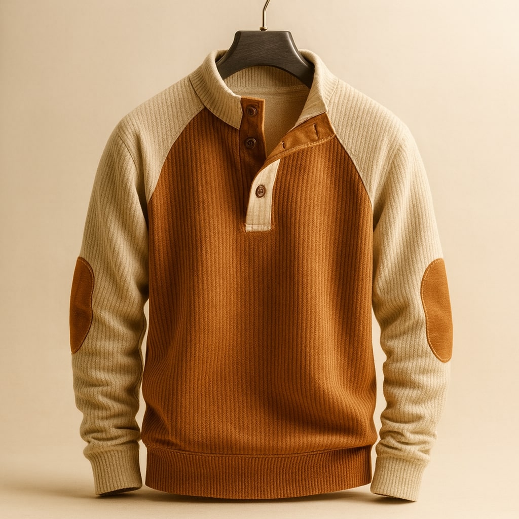 Cable-Knit Sweater for Men