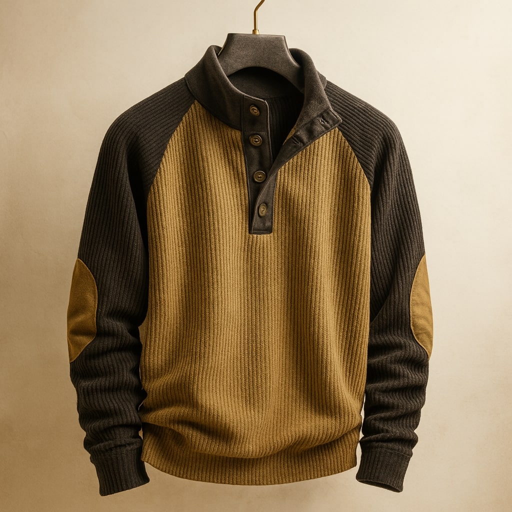 Cable-Knit Sweater for Men