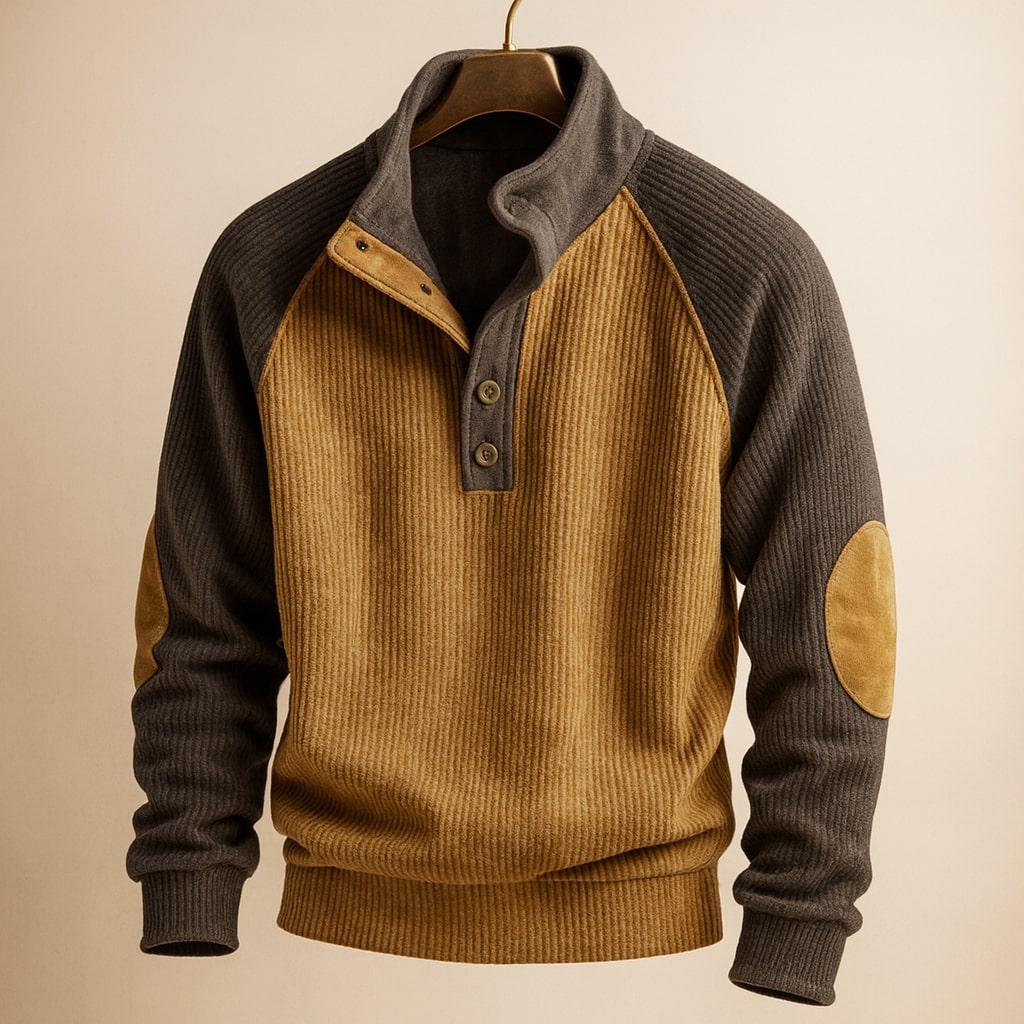 Cable-Knit Sweater for Men