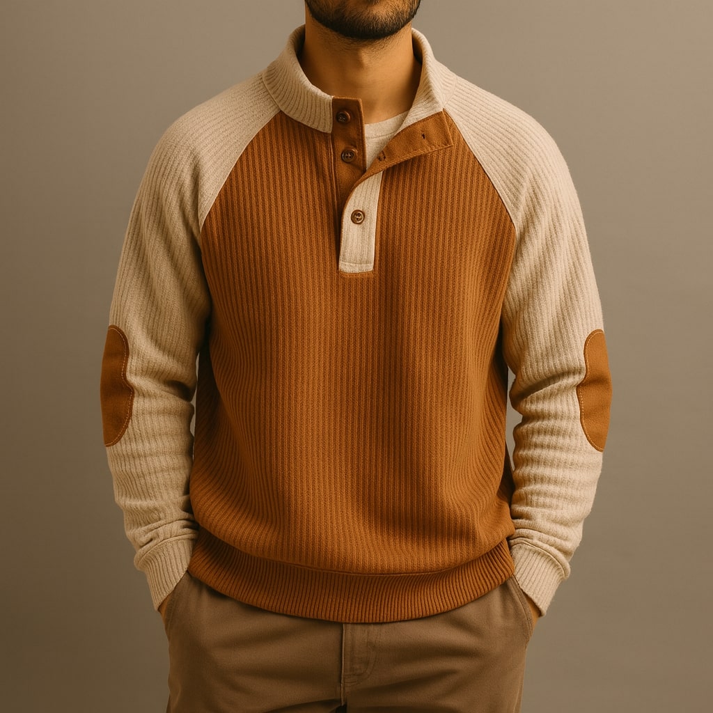 Cable-Knit Sweater for Men