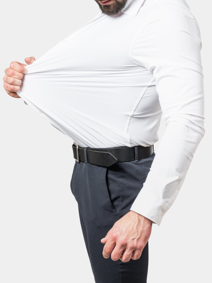 Men’s shirt with a pointed collar