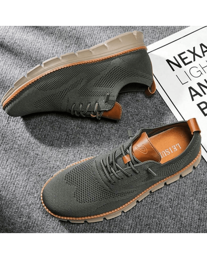 Men's Lightweight Everyday Sneakers with Cushioned Sole