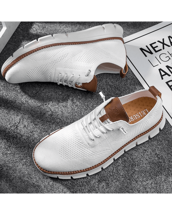 Men's Lightweight Everyday Sneakers with Cushioned Sole