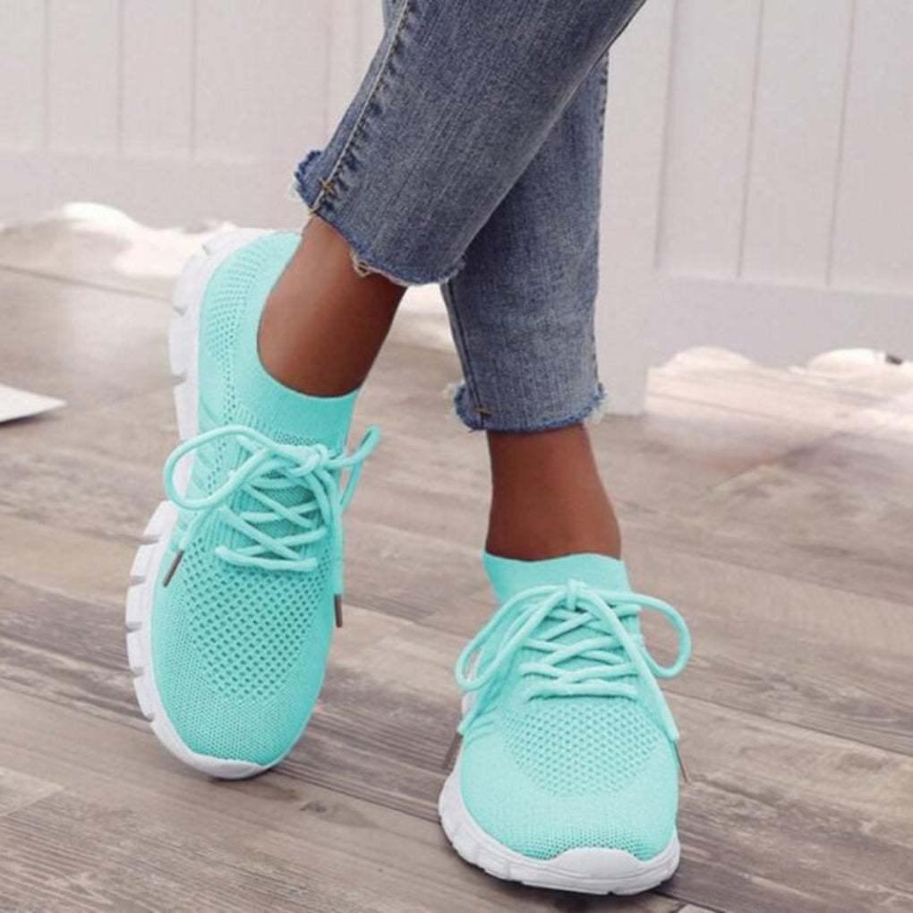 Letvægts Net Sneakers Til Dame