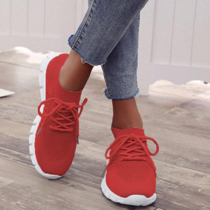 Letvægts Net Sneakers Til Dame