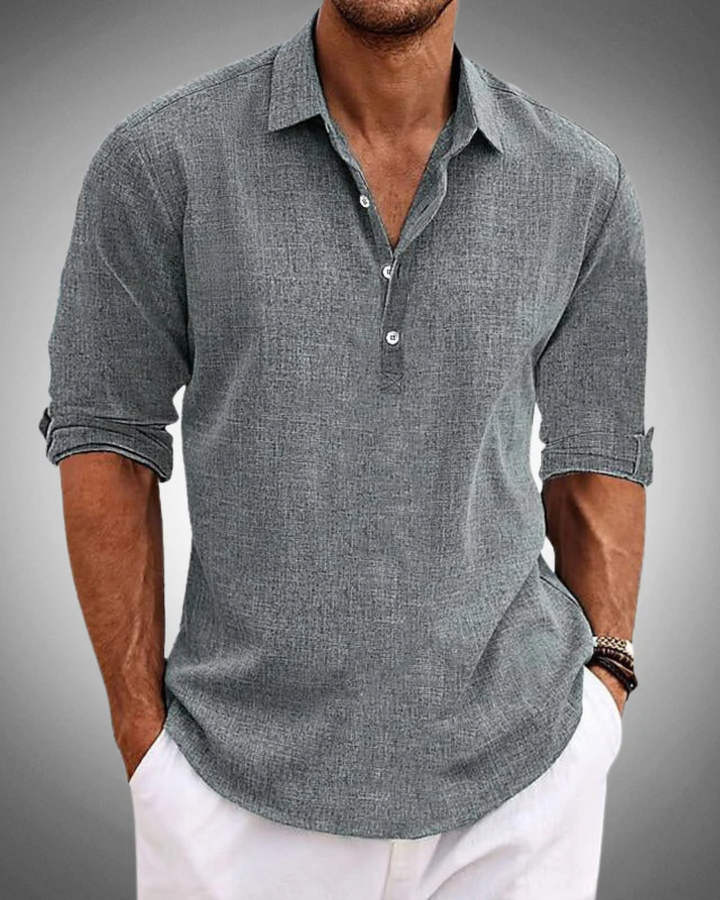 Classic Short-Sleeved Shirt for Men