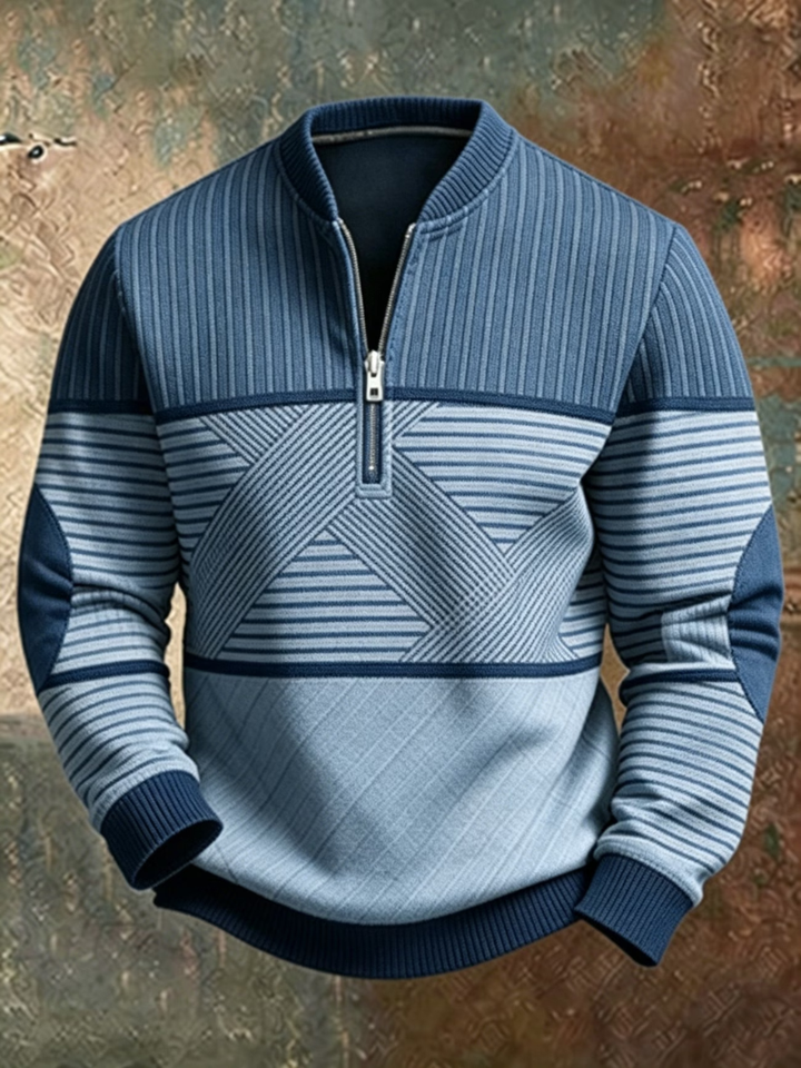 Half-Zip Sweater til Herrer