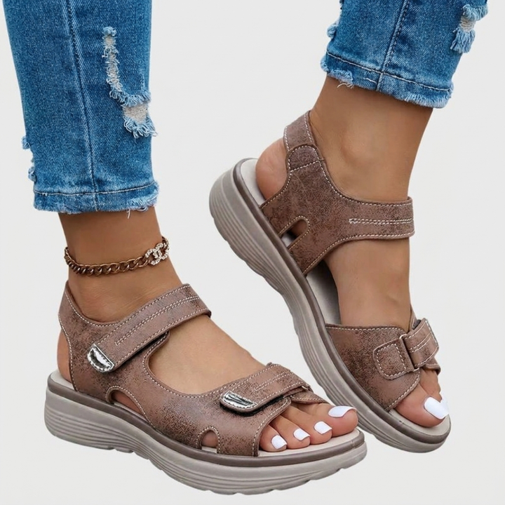 Comfortable orthopedic sandals for women