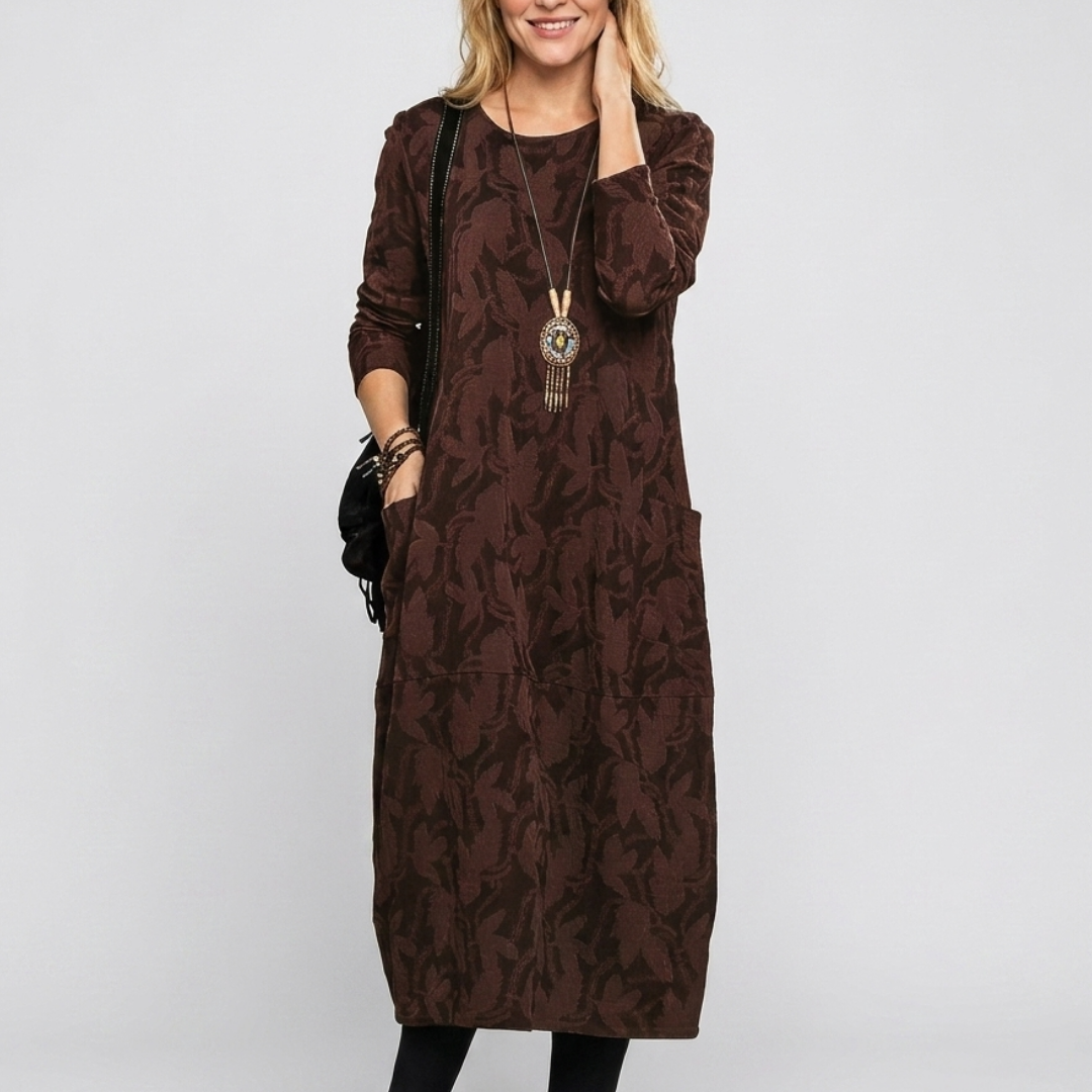 Long-sleeved dress for women