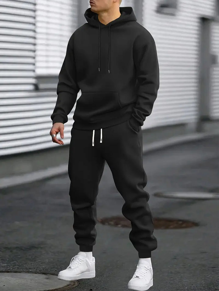 Herre Hættetrøje Og Joggers Sæt