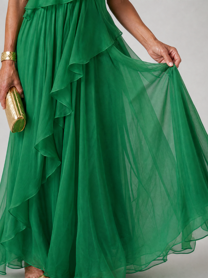 Tracey | Elegant flowing maxi dress for women