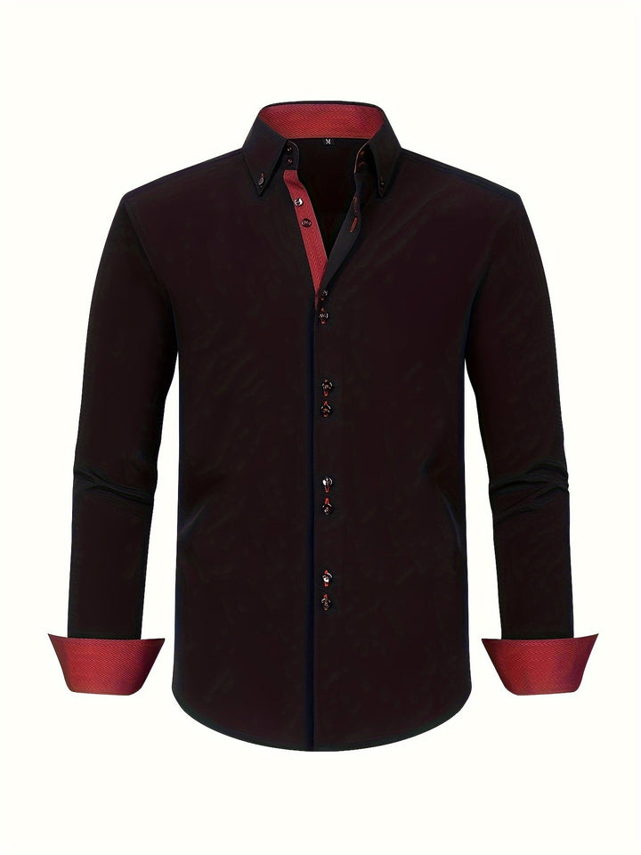 Men's Shirt With Long Sleeves