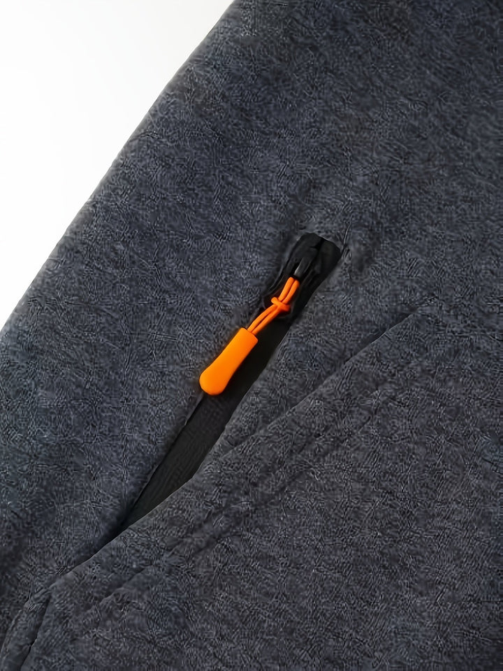 Men's zip-up hoodie