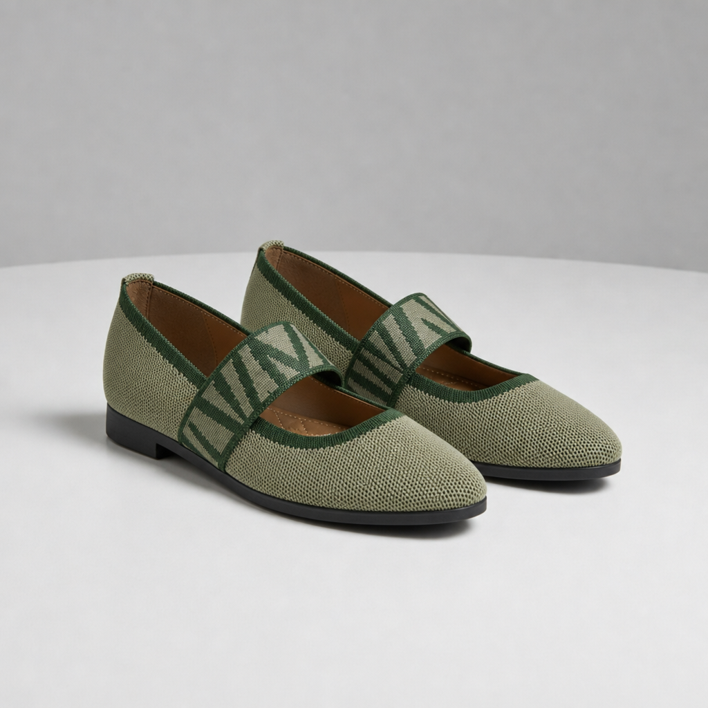 Knitted Mary Jane Shoes for Women