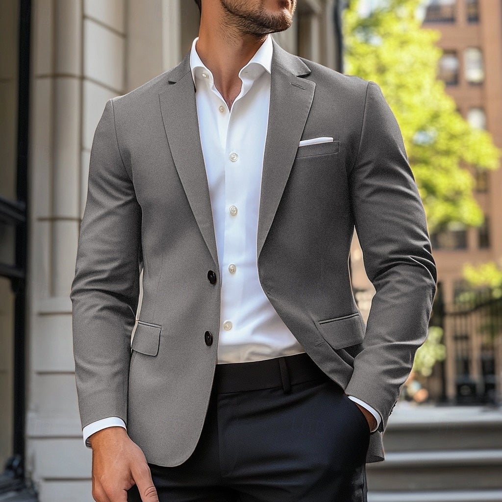 Single-Breasted Jacket for Men