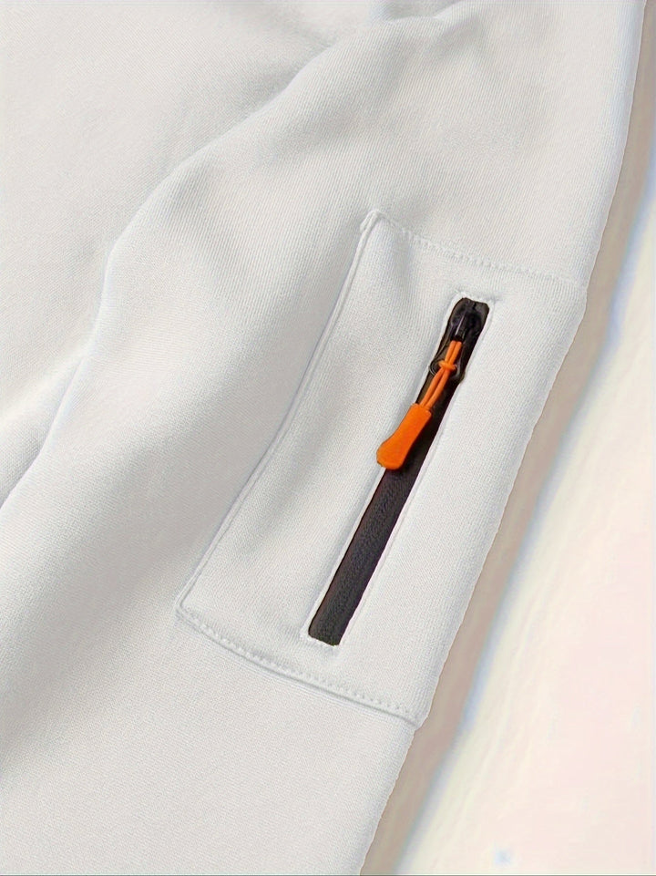 Men's zip-up hoodie