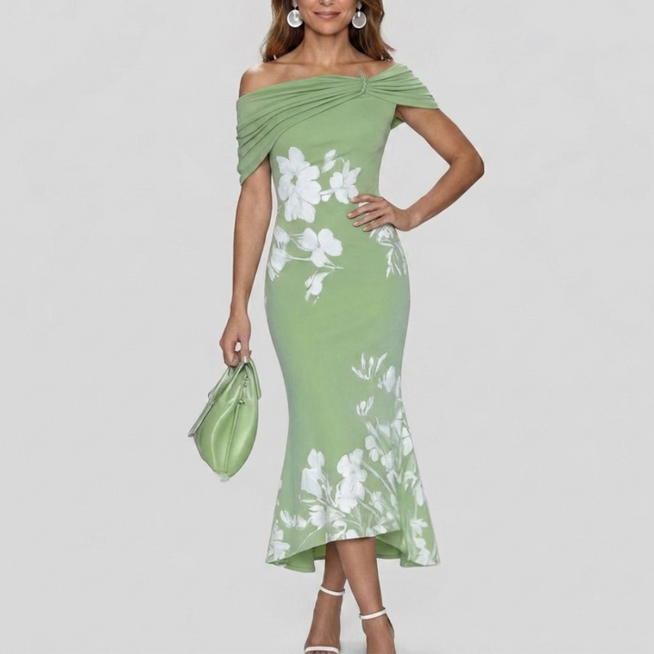 Elegant midi dress for women