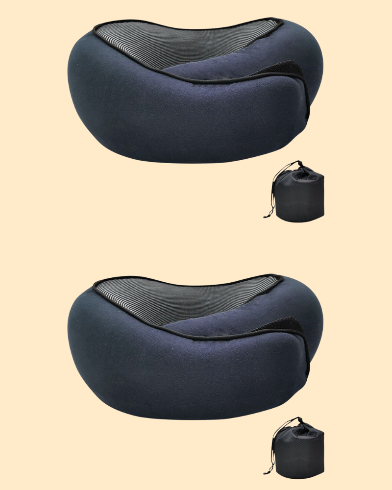 Ergonomisk Rejsepude Med Memory Skum