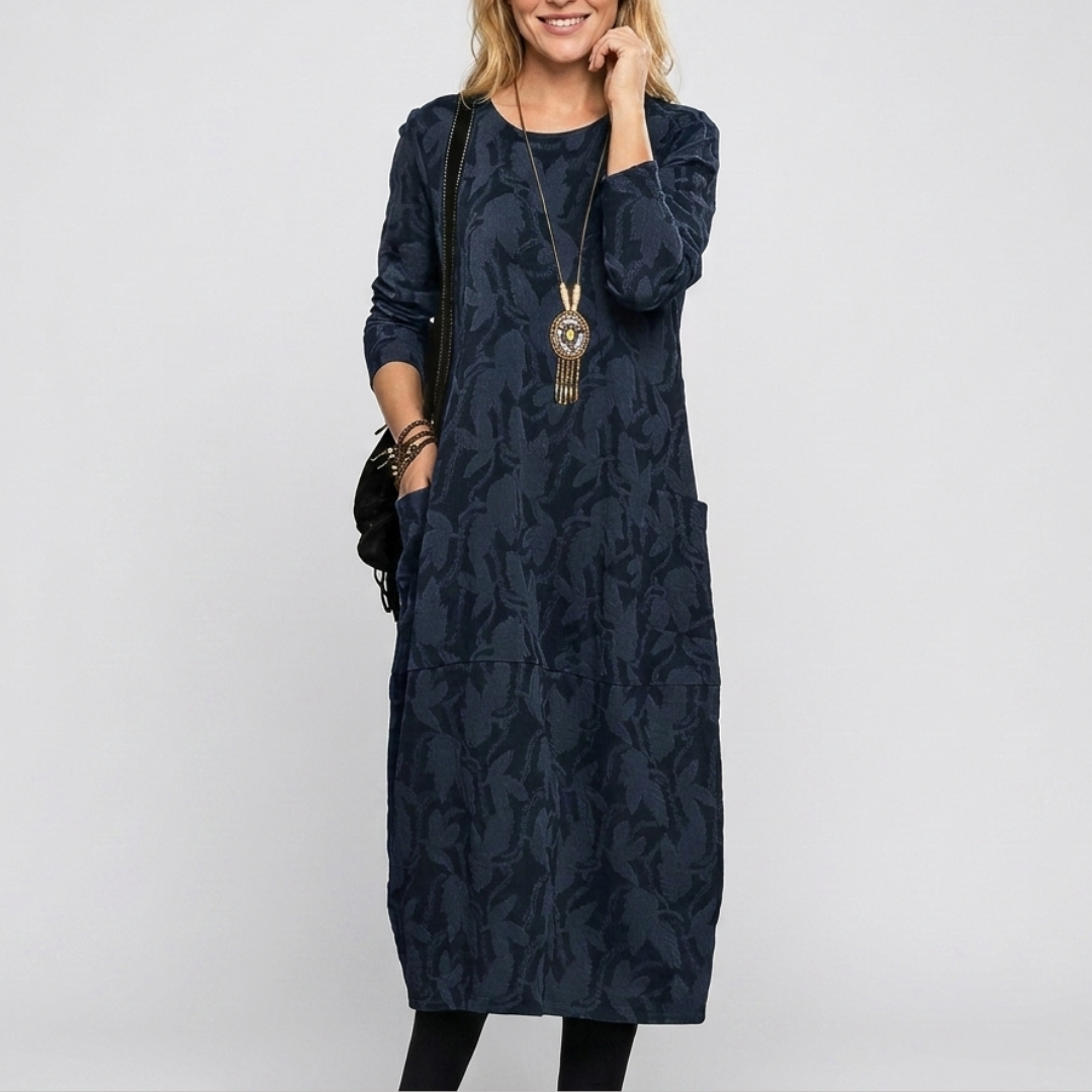Long-sleeved dress for women