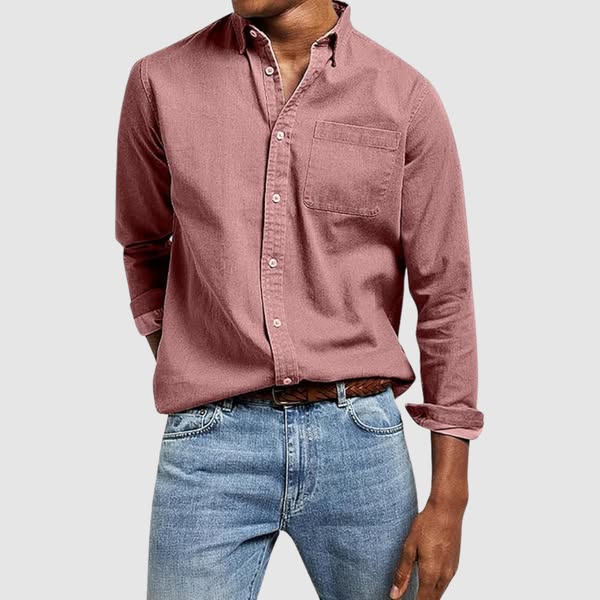 Linen Shirt With Long Sleeves