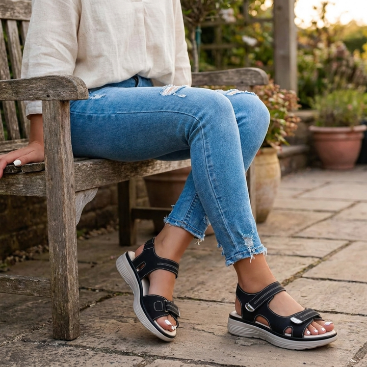 Comfortable orthopedic sandals for women