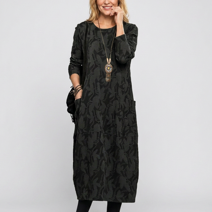 Long-sleeved dress for women