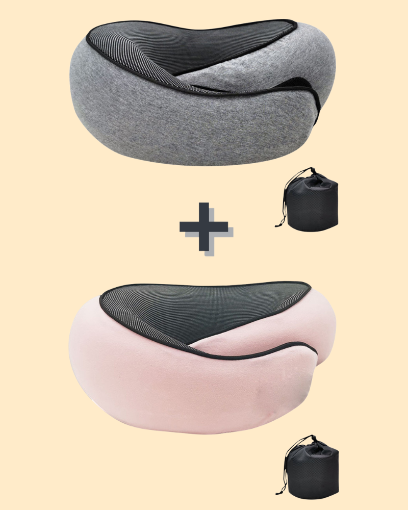 Ergonomisk Rejsepude Med Memory Skum
