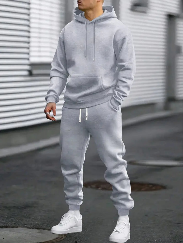 Herre Hættetrøje Og Joggers Sæt