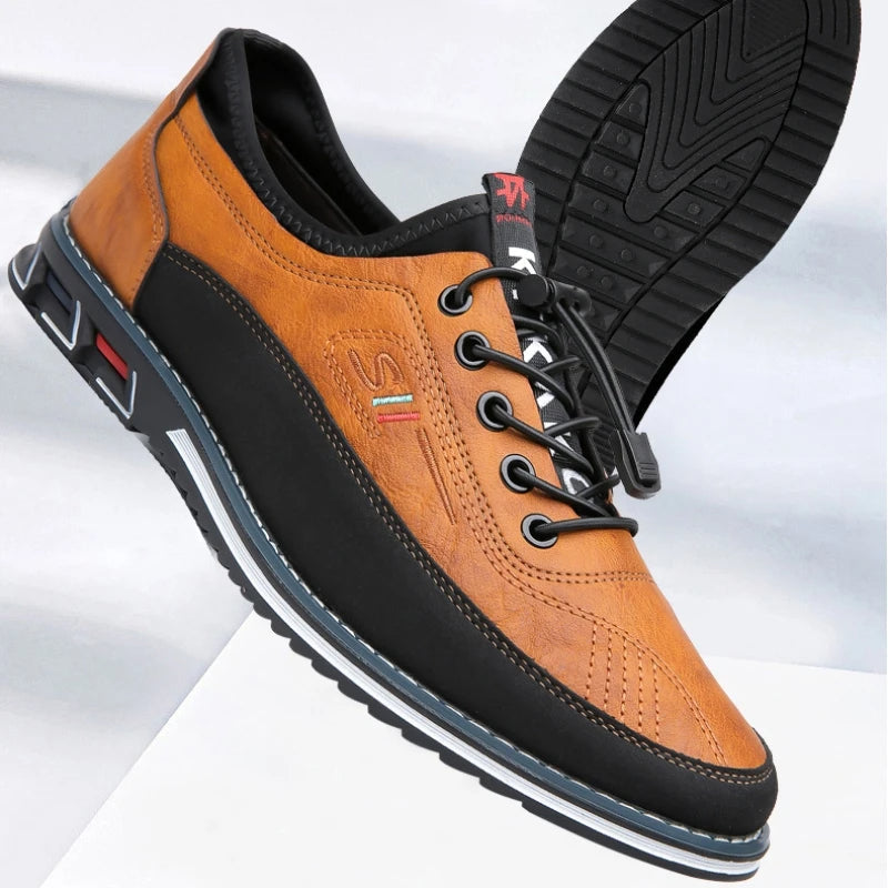 Lightweight casual shoes with laces