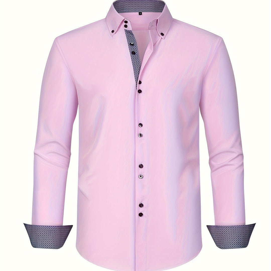 Men's Shirt With Long Sleeves