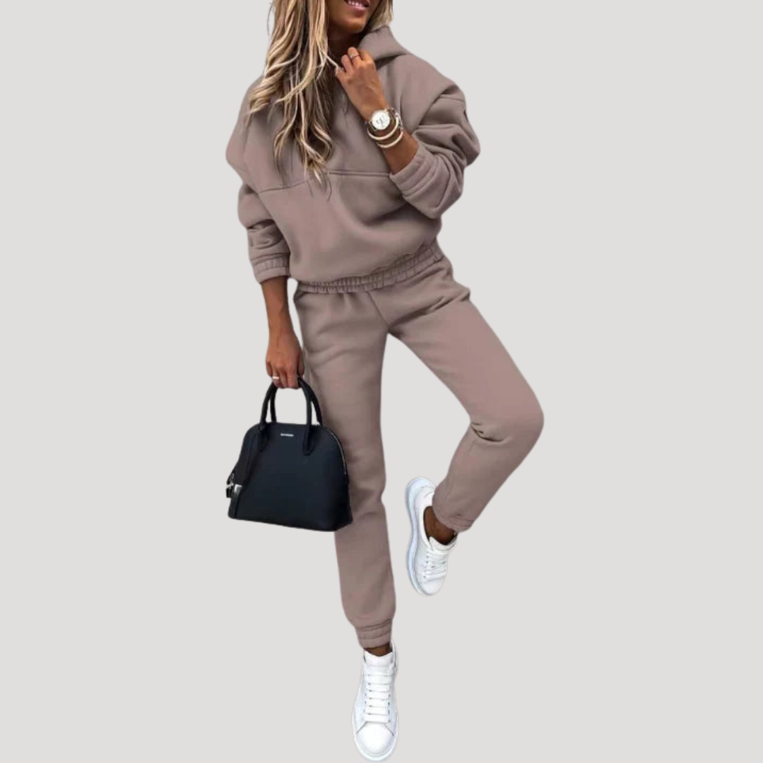 Women's hoodie and jogger set