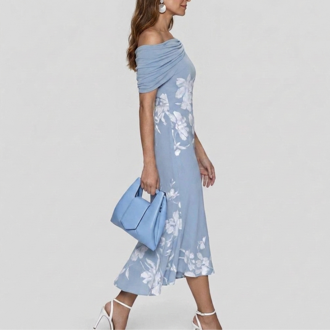 Elegant midi dress for women