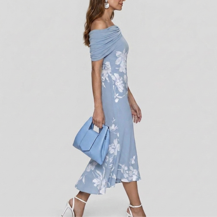Elegant midi dress for women