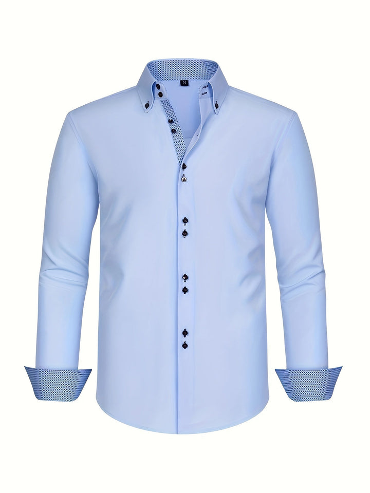 Men's Shirt With Long Sleeves