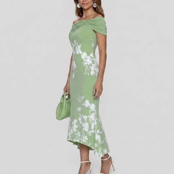 Elegant midi dress for women