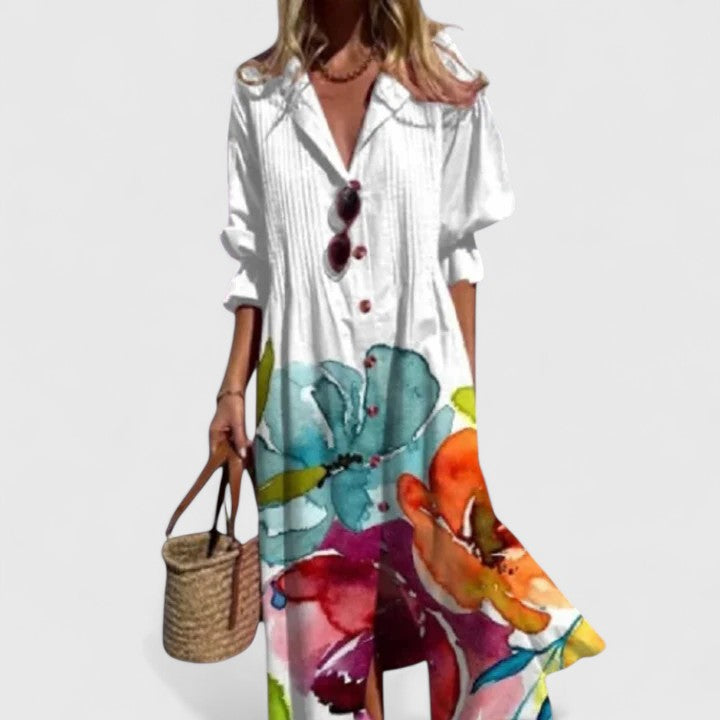 Elegant boho-kjole til damer