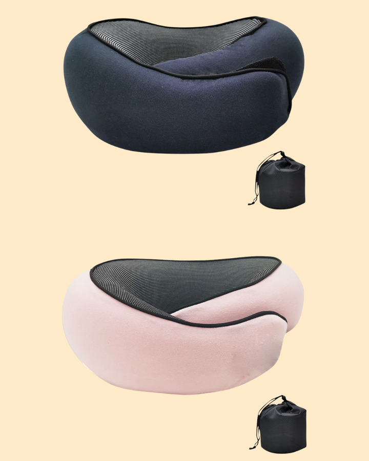 Ergonomisk Rejsepude Med Memory Skum