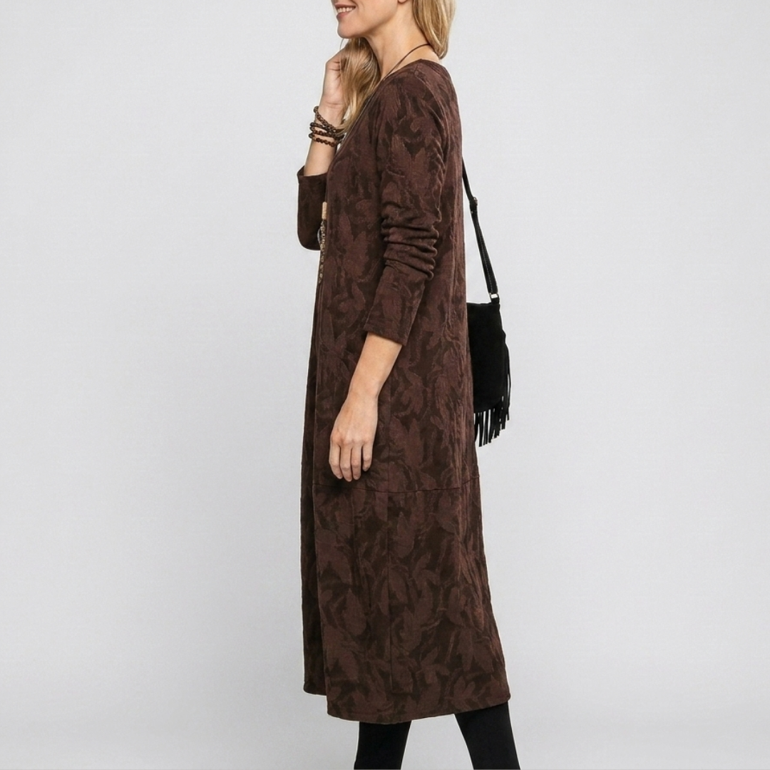 Long-sleeved dress for women