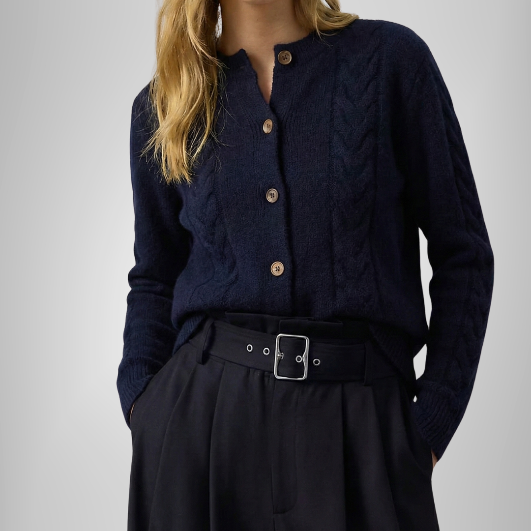 Strikket sweater til kvinder