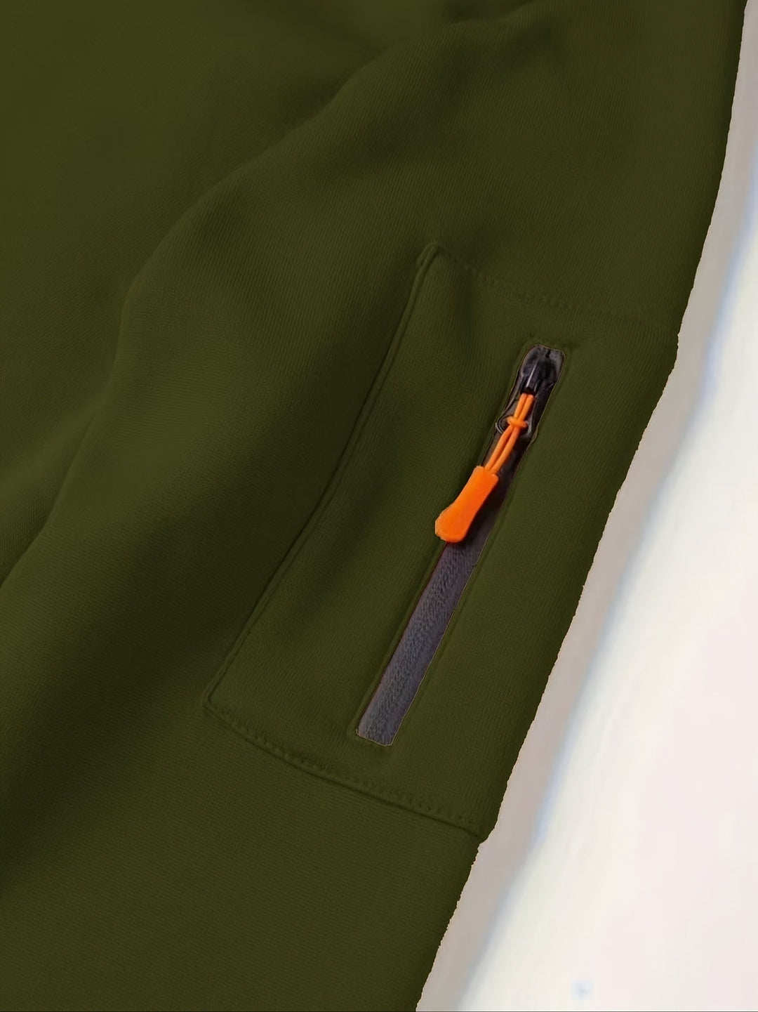 Men's zip-up hoodie