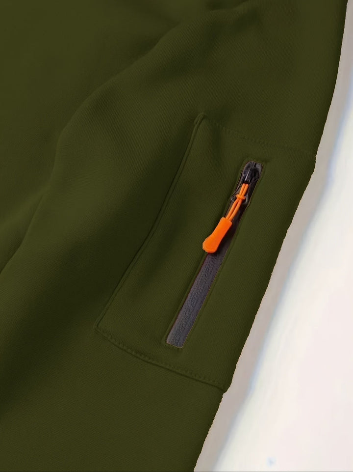 Men's zip-up hoodie
