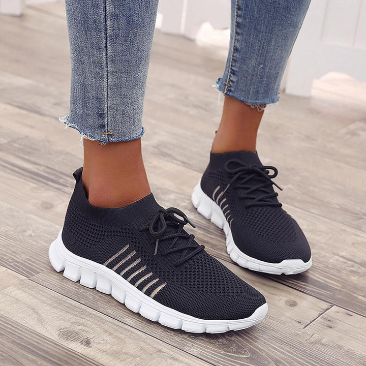 Letvægts Net Sneakers Til Dame