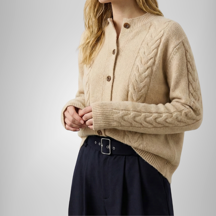 Strikket sweater til kvinder