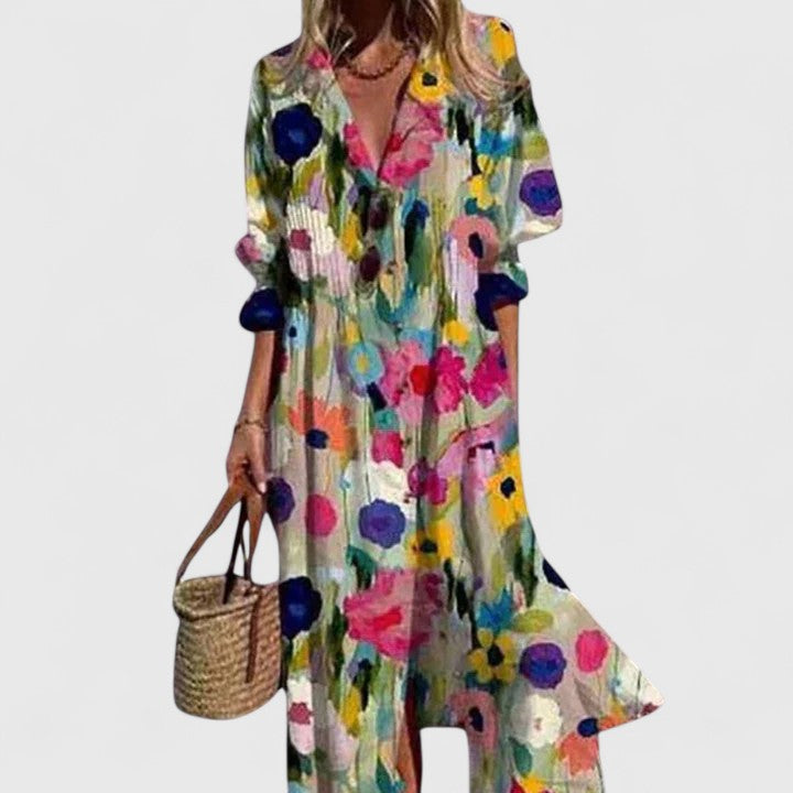 Elegant boho-kjole til damer
