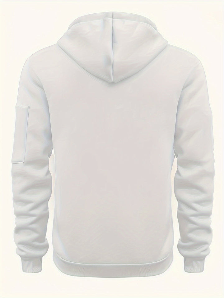 Men's zip-up hoodie