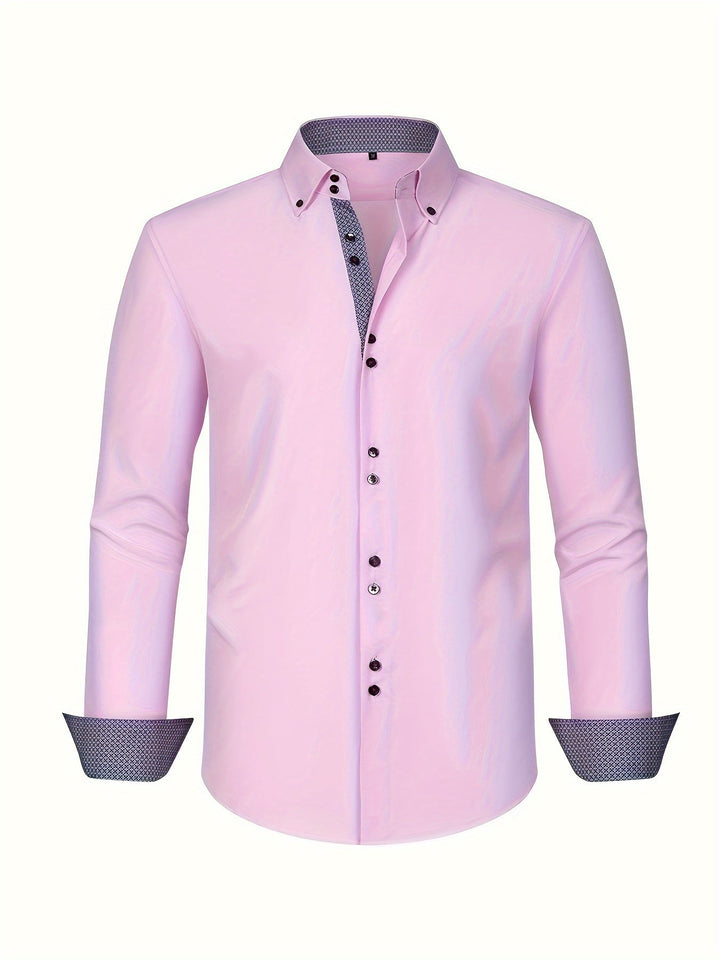 Men's Shirt With Long Sleeves