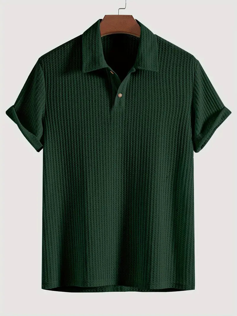 Strikket Polo Til Herre