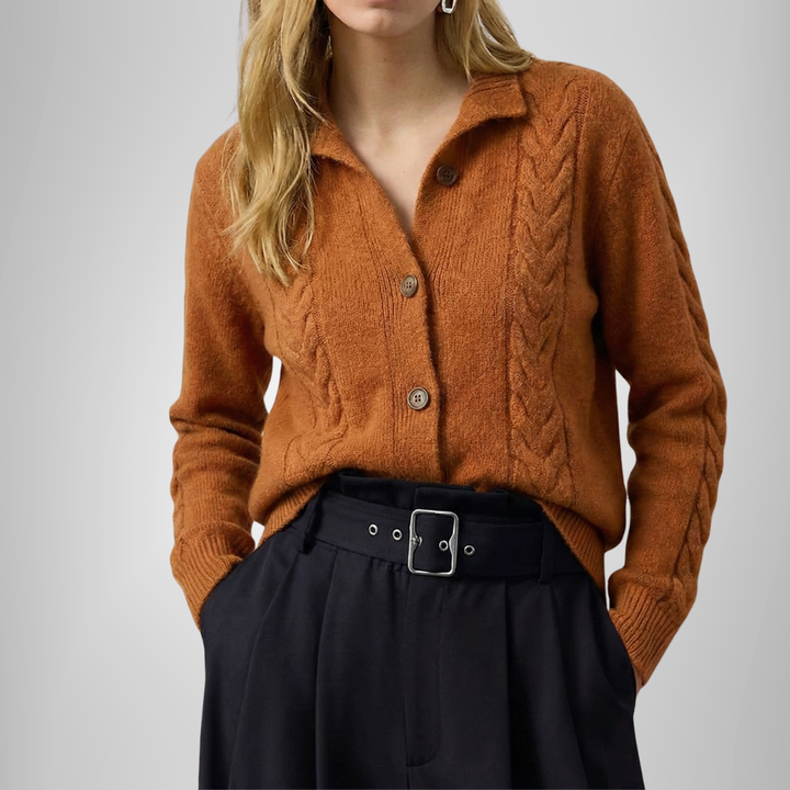 Strikket sweater til kvinder