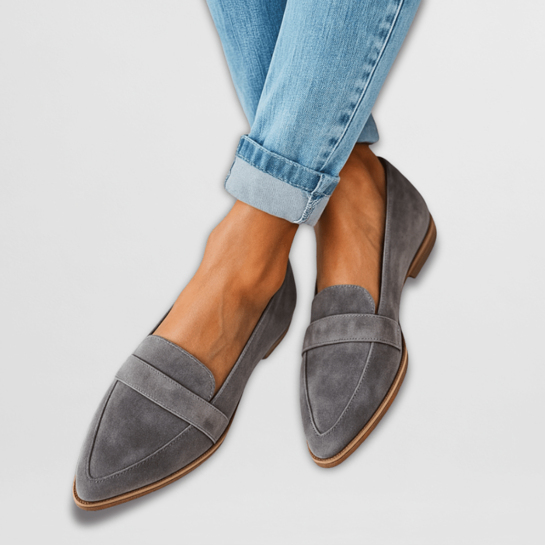 Bløde Suede Loafers til Kvinder